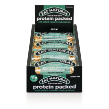 Eat natural Protein Peanuts Almond Caramel 12 x 40 gr