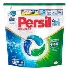 2E halve prijs: Persil Wasmiddelcapsules Discs Universal 22 stuks