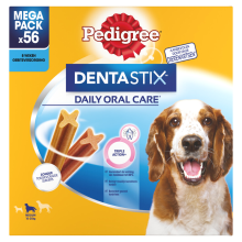 Pedigree Dentastix Hondensnacks Medium Multipack 56 pack 1,44 kg