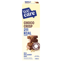 3X WeCare Meal Replacement Bars Choco Crisp 116 gr