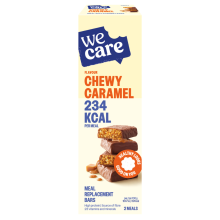 3X WeCare Meal Replacement Bars Chewy Caramel 120 gr