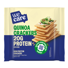 12X WeCare High Protein Crackers Quinoa 100 gr