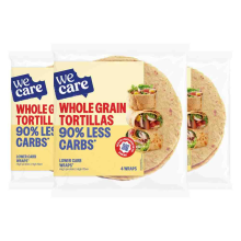 3X WeCare Lower Carb Tortillas Volkoren 160 gr
