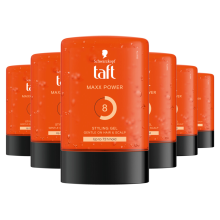 6X Taft Men Power Gel Maxx Power Hold 8 300 ml