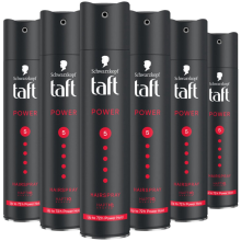 6X Taft Hairspray Power 250 ml