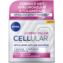 1+1 Gratis: NIVEA Cellular Filler Dagcrème Anti Age SPF 15 50 ml