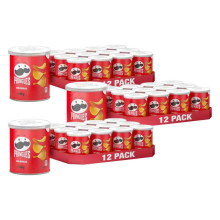3X Pringles Chips Original 12 x 40 gr