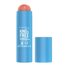 1+1 Gratis: Rimmel Kind & Free Multi Stick Blush en Lipstick Peachy Cheeks 002 5 gr
