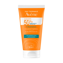 2E halve prijs: Avène Cleanance Zonnebrandcrème SPF50+ 50 ml