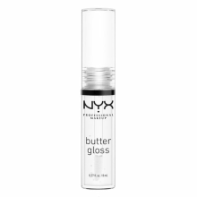 2E halve prijs: NYX Butter Gloss Lipgloss Clear 8 ml