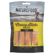 Rosewood Naturefood Chewy Sticks Kip 100 gr