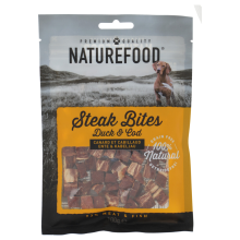 Rosewood Naturefood Steak Bites Eend & Koolvis 100 gr