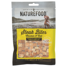 Rosewood Naturefood Steak Bites Kip & Koolvis 100 gr