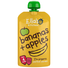 Ella's Kitchen Biologisch Knijpzakje 4+m Banaan & Appel 120 gr