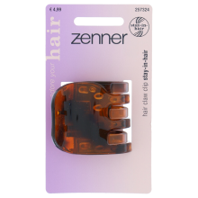 Zenner Haarklem Stay In Hair Bruin 1 Stuk