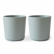 Mushie Drinkbeker Set Sage 2 stuks