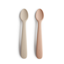 Mushie Babylepels Blush Shifting sand 1 set