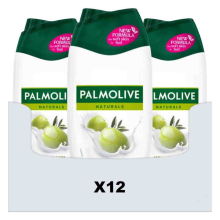 12X Palmolive Douchecreme Naturals Olijf & Melk 250 ml
