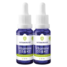 2X Vitakruid Vitamine D3 & K2 10 ml