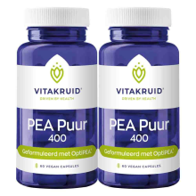 2X Vitakruid Pea Puur 400 60 vegancapsules