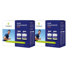 2X Vitakruid Multi Dag & Nacht Man 180 tabletten