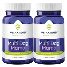 2X Vitakruid Multi Dag Mama 30 tabletten