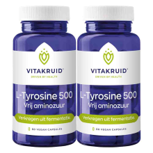 2X Vitakruid L Tyrosine 500 mg 60 vegancapsules