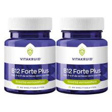 2X Vitakruid B12 Forte Plus met P 5 P 60 tabletten