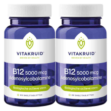 2X Vitakruid B12 Adenosyl 5000 Mcg 60 tabletten