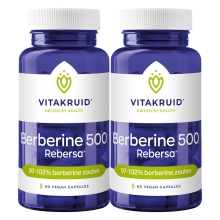 2X Vitakruid Berberine 500 Rebersa 60 vegancapsules
