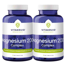 Disney Cars 2x Vitakruid Magnesium 200 Complex 180 tabletten