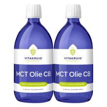 2X Vitakruid MCT Olie C8 500 ml