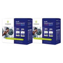 Disney 2x Vitakruid Multi Dag & Nacht Vrouw Sport 180 tabletten
