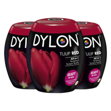 3X Dylon Textielverf Red Tulip 350 gr