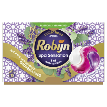 2+3 Gratis: Robijn Wascapsules 3 in 1 Spa Sensation 15 stuks
