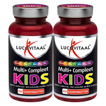 2X Lucovitaal Multi+ Compleet Kids 60 tabletten