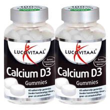 2X Lucovitaal Gummies Calcium D3 60 gummies