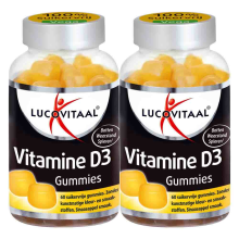 2X Lucovitaal Gummies Vitamine D3 60 gummies