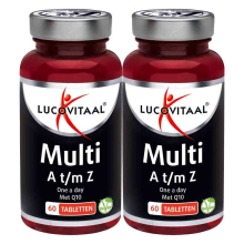 2X Lucovitaal Multi A Z 60 tabletten