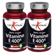 2X Lucovitaal Vitamine E 400 IE 100% Vegan 60 capsules