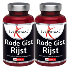 2X Lucovitaal Rode Gist Rijst 360 tabletten
