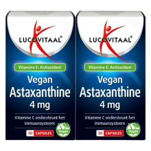 2X Lucovitaal Astaxanthine 4 mg 30 capsules
