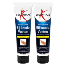 2X Lucovitaal Voeten Warmte Balsem 75 ml