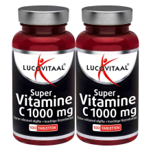 2X Lucovitaal Vitamine C 1000 100 tabletten
