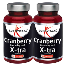 2X Lucovitaal Cranberry X tra One a Day 120 capsules