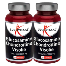 2X Lucovitaal Glucosamine Chondroitine Visolie 30 capsules