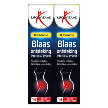2X Lucovitaal Blaasontsteking D Mannose 14 bruistabletten