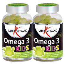 2X Lucovitaal Gummies Omega 3 Kids 60 Gummies