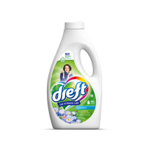 2+2 Gratis: Dreft Vloeibaar Wasmiddel Blue Dream 32 Wasbeurten 1,4 liter