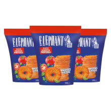 3X Elephant Pretzels Tomaat & Kruiden 160 gr
